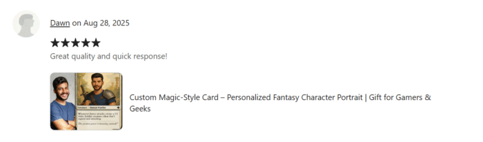 Custom Magic-Style Card The Gathering!  – Digital File + Free Physical Shipping - Image 2